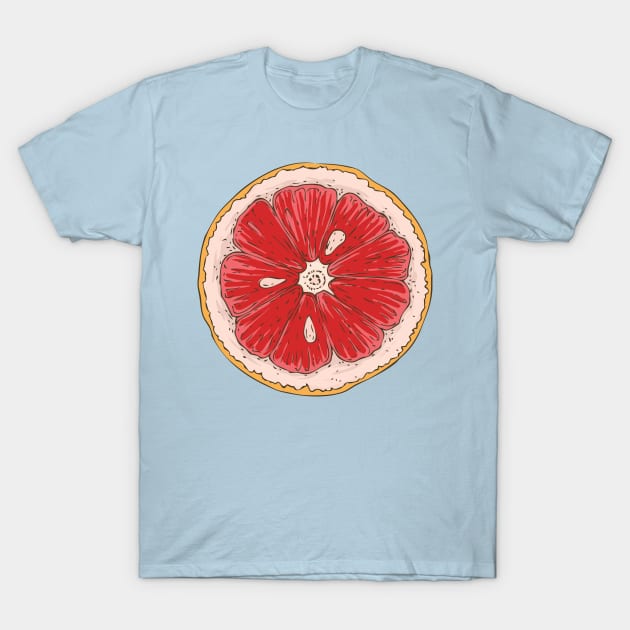 Grapefruit T-Shirt by deepfuze